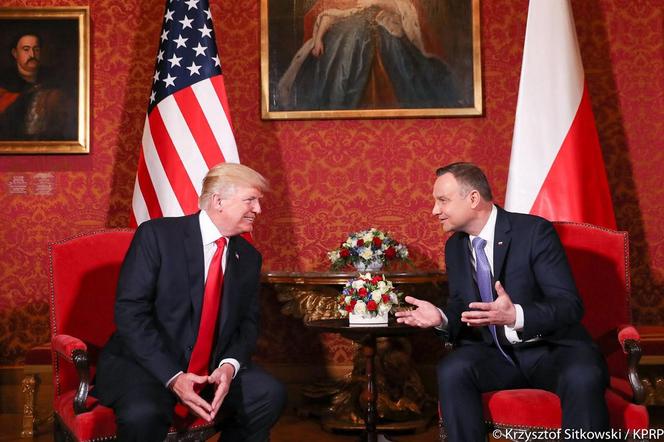 Andrzej Duda, Donald Trump