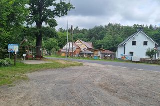 Wieś Wilcze leży na granicy dwóch województw