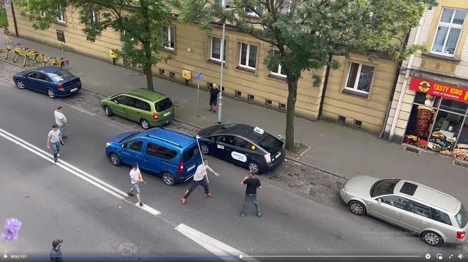47-latek zadźgał nożem przypadkowego człowieka na ulicy. Horror w Chorzowie