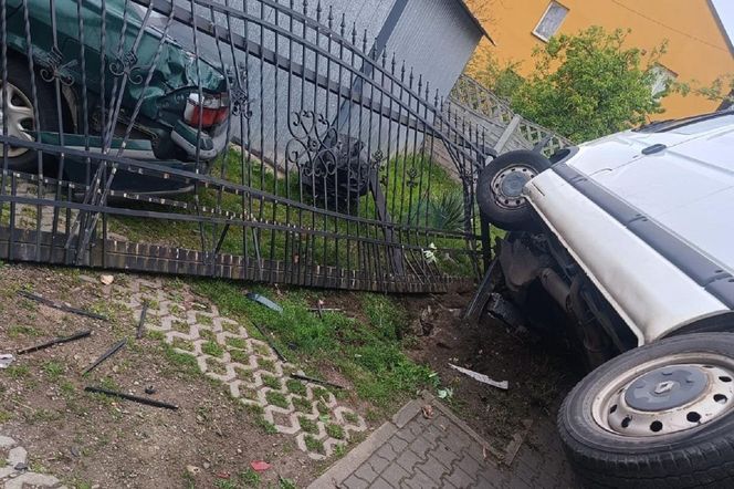 Poranna kraksa w Skarżysku