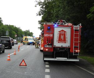 Czołówka pod Wołominem. Dwie osoby w szpitalu