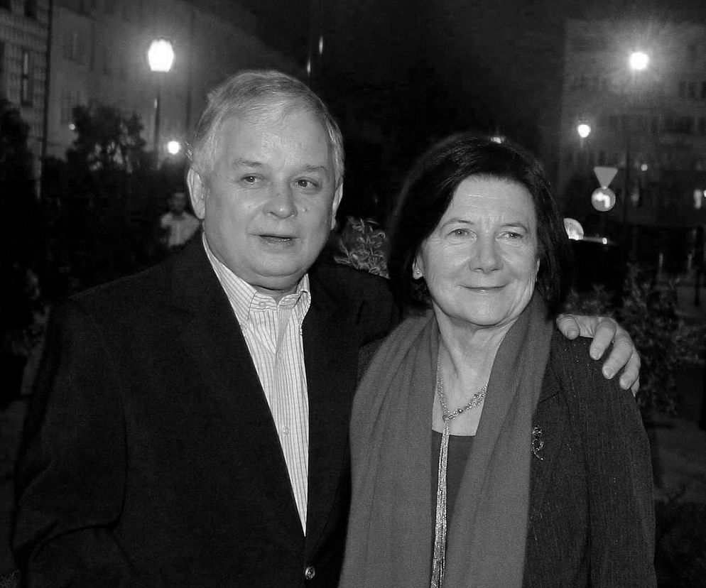 Lech Kaczyński i Maria Kaczyńska