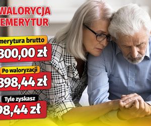 Waloryzacja emerytur
