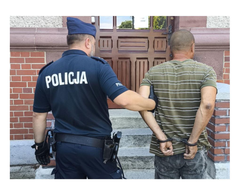 56-latek został zatrzymany przez namysłowską policję 