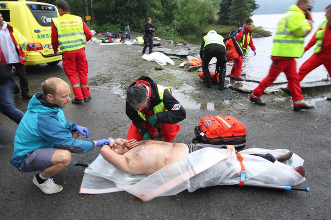 Zdjęcia ciał ofiar w Norwegii - MAKABRYCZNE foto z Oslo i Utoya