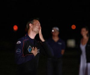 Aleksandra Uznańska-Wiśniewska i Sławosz Uznański-Wiśniewski 