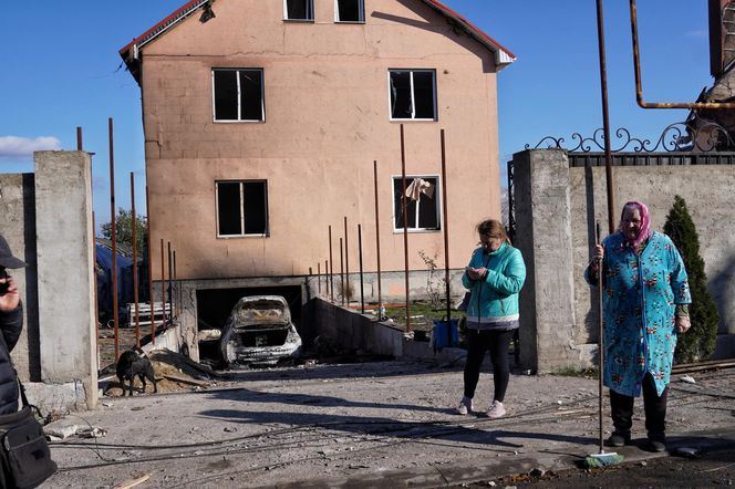 Zniszczenia po rosyjskich atakach w Odessie