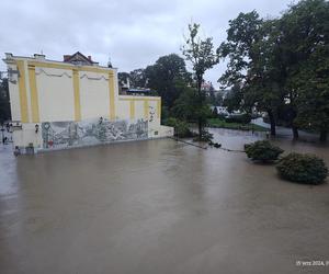 Krytyczna sytuacja w Kłodzku. Okropnie leje, ulice i domy zalane, potrzebujemy pomocy