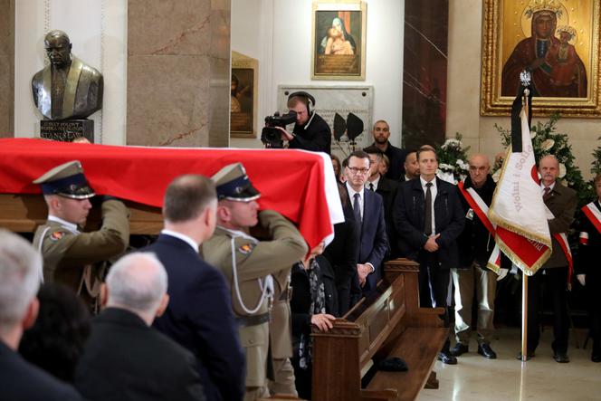 Pożegnanie marszałka seniora Kornela Morawieckiego