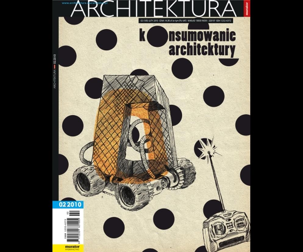 Okładka Miesięcznik Architektura 02/2010