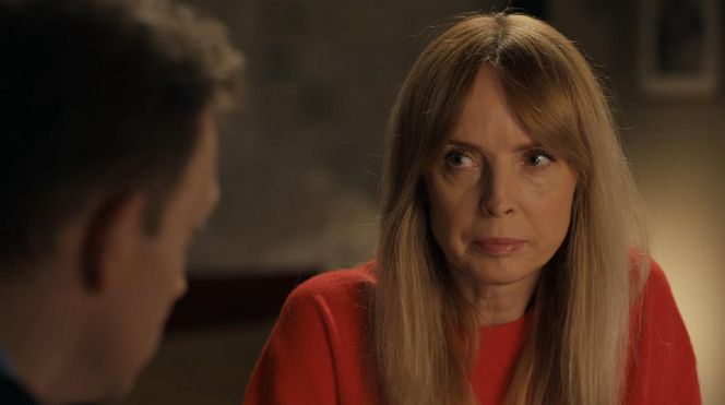 Barwy szczęścia, odcinek 3195. Łukasz (Michał Rolnicki), Agnieszka (Katarzyna Tlałka)