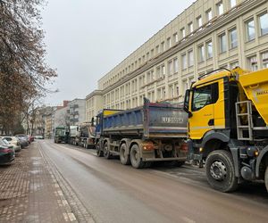 Kraków. Budowa hotelu Nobu