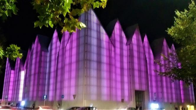 Wyjątkowa iluminacja Filharmonii w Szczecinie