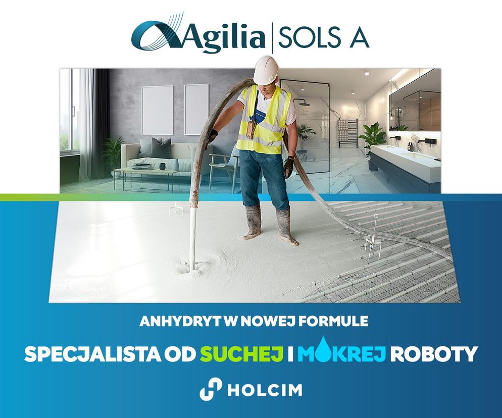Uniwersalna wylewka od Holcim – teraz także do pomieszczeń mokrych