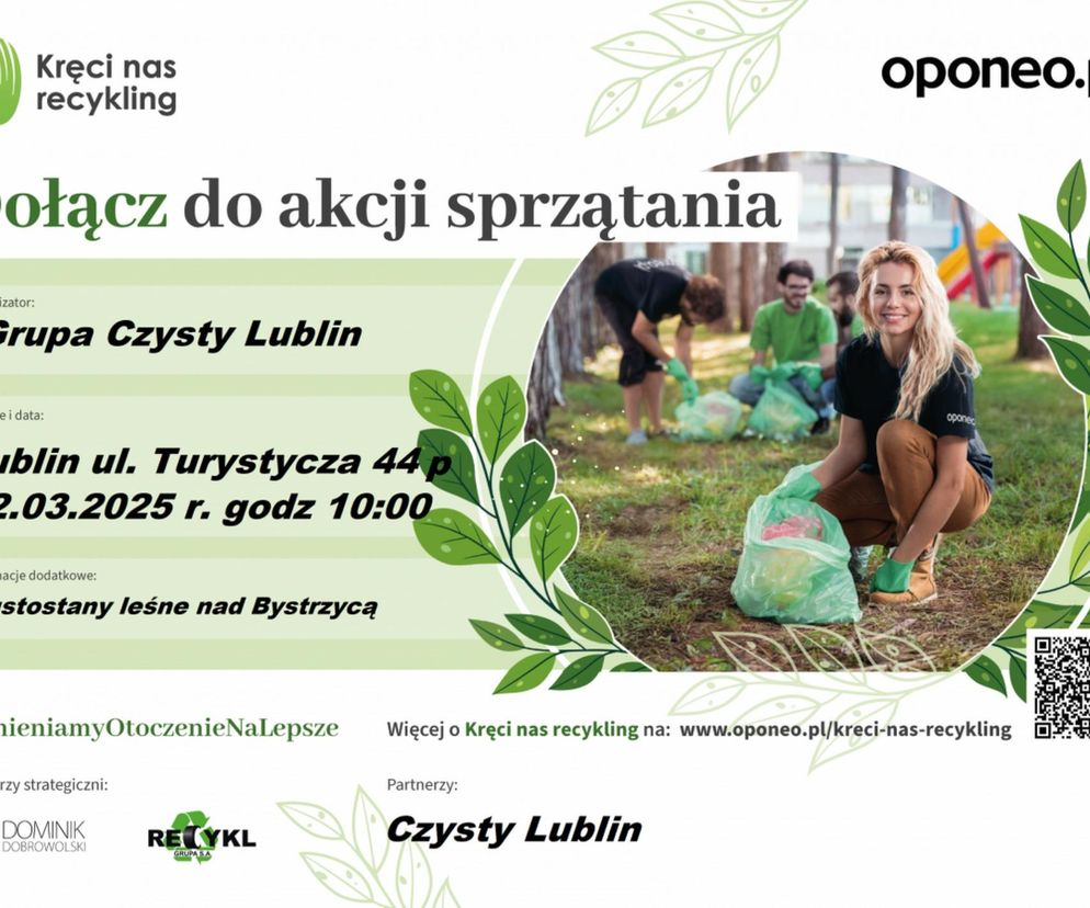 Lublin - w sobotę akcja sprzątania terenów nadrzecznych