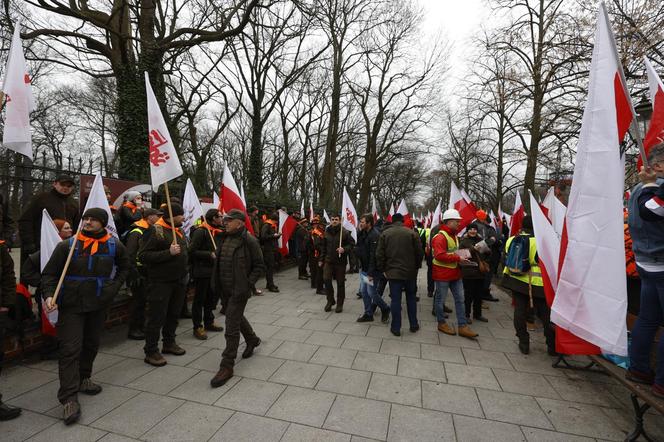  Protest rolników w Warszawie 6.03.2024