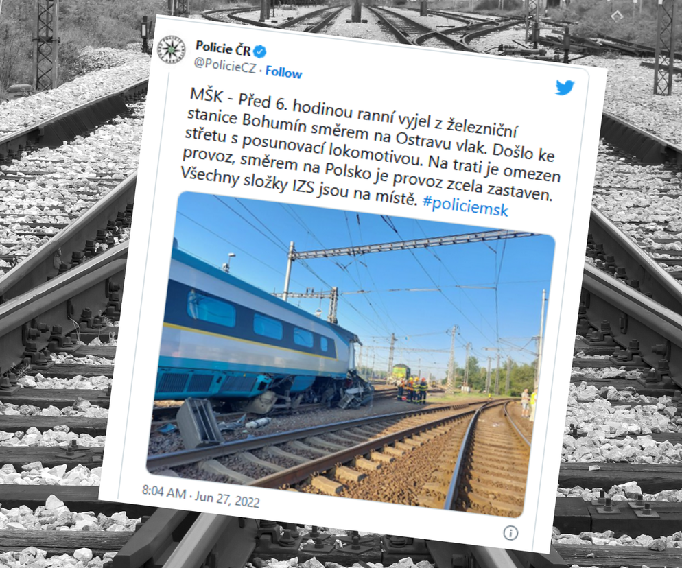 Wypadek pociągu Pendolino, Czechy