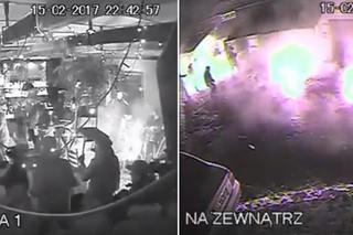 LEGIA - AJAX. Chuligani zdemolowali klub w Warszawie - jest VIDEO z monitoringu