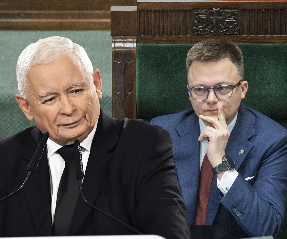 Kaczyński Hołownia