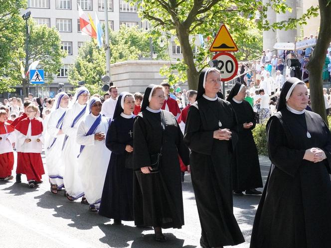 Procesja Bożego Ciała w Katowicach