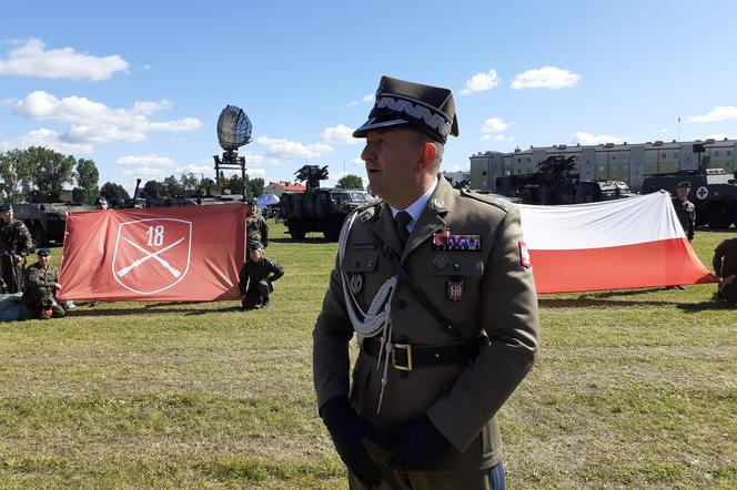 Na zdjęciu: generał Jarosław Gromadziński, dowódca 18. Dywizji Zmechanizowanej