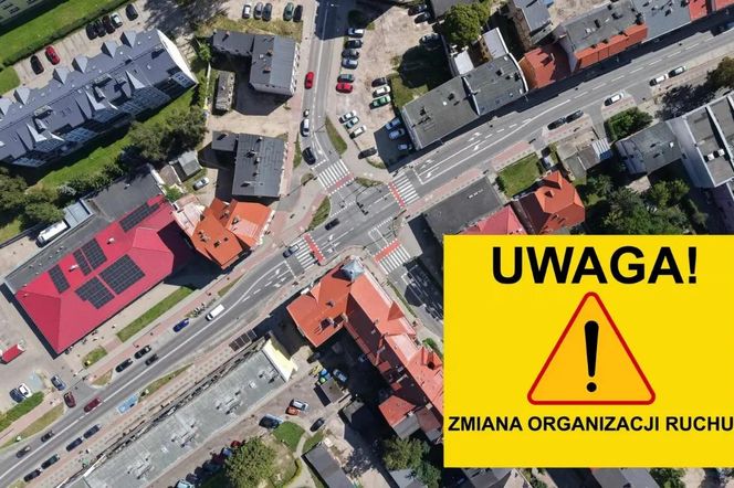 Budowa ronda w Szczecinku