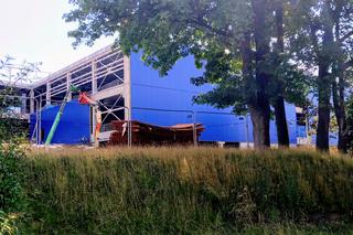 IKEA w Szczecinie ma już niebieską elewację. Kiedy otwarcie? [ZDJĘCIA]