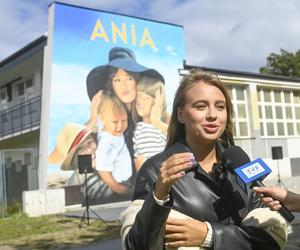 Uroczyste odsłonięcie muralu Anny Przybylskiej
