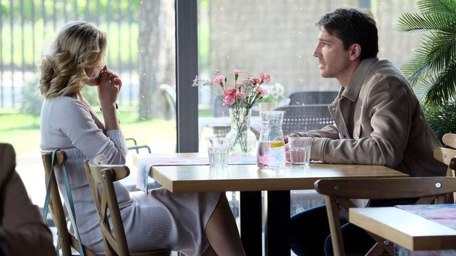 M jak miłość odc. 1877. Julia (Marta Chodorowska), Dima (Michaił Pszeniczny)