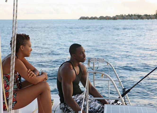 Dwight Howard łowi ryby na Bora Bora