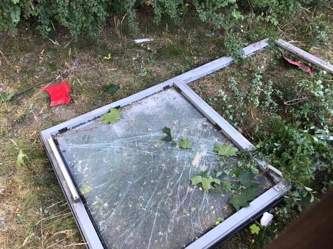 Wybuch butli z tlenem na os. Sobieskiego