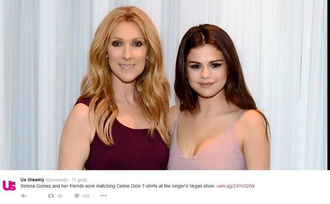 Selena Gomez i Celine Dion