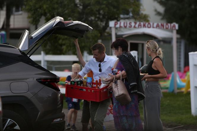 Marcin Mroczek przerwał pielgrzymkę już po pierwszym dniu, by pędzić do synka