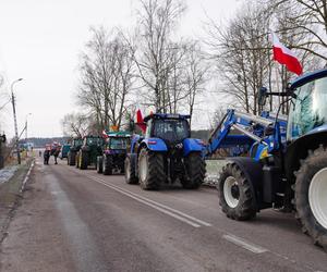 Protest rolników w Podlaskiem. Ciągniki blokują drogi w całym województwie! 