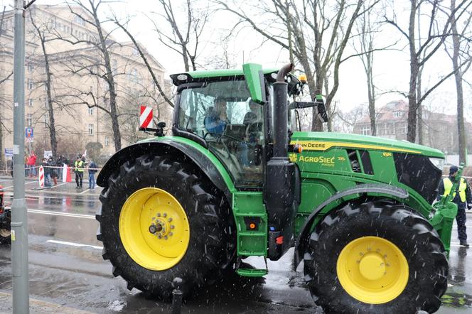 Protest rolników w Poznaniu 