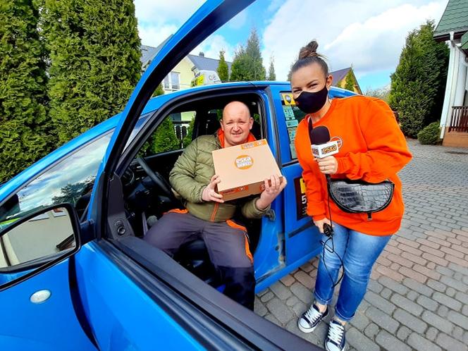 Eska dowozi w Łomży - taksówkarz Tomek