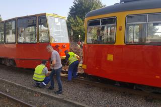 Tramwaj zderzył się z betoniarką