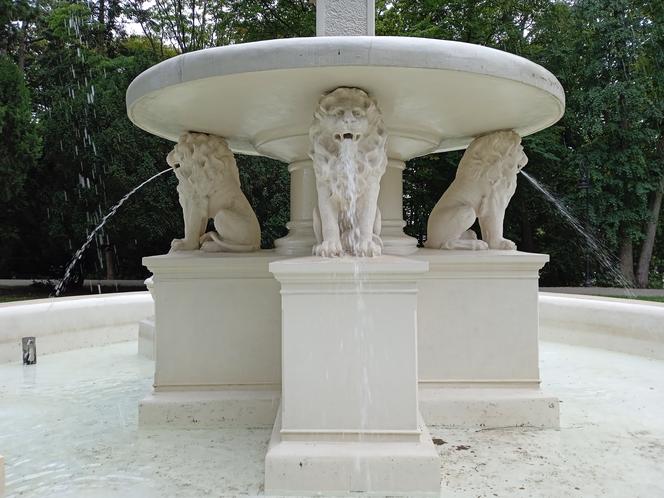 Fontanna „Hebe z lwami” w Parku Strzeleckim