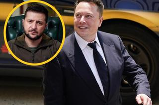 Elon Musk drwi z Wołodymyra Zełenskiego. Ukraina odpowiada ciętą ripostą
