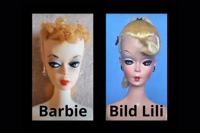 Porównanie pierwszej Barbie i Lili