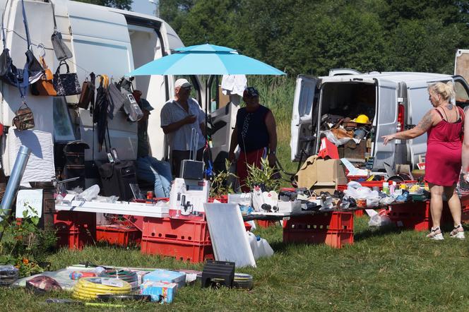 Pchli targ, czyli wyprzedaż garażowa w podbydgoskich Przyłękach [ZDJĘCIA]