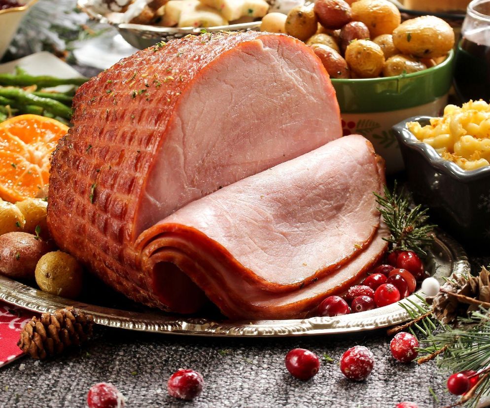 świąteczna szynka