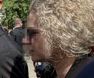 Michał Czernecki z nową partnerką na pogrzebie Joanny Kołaczkowskiej