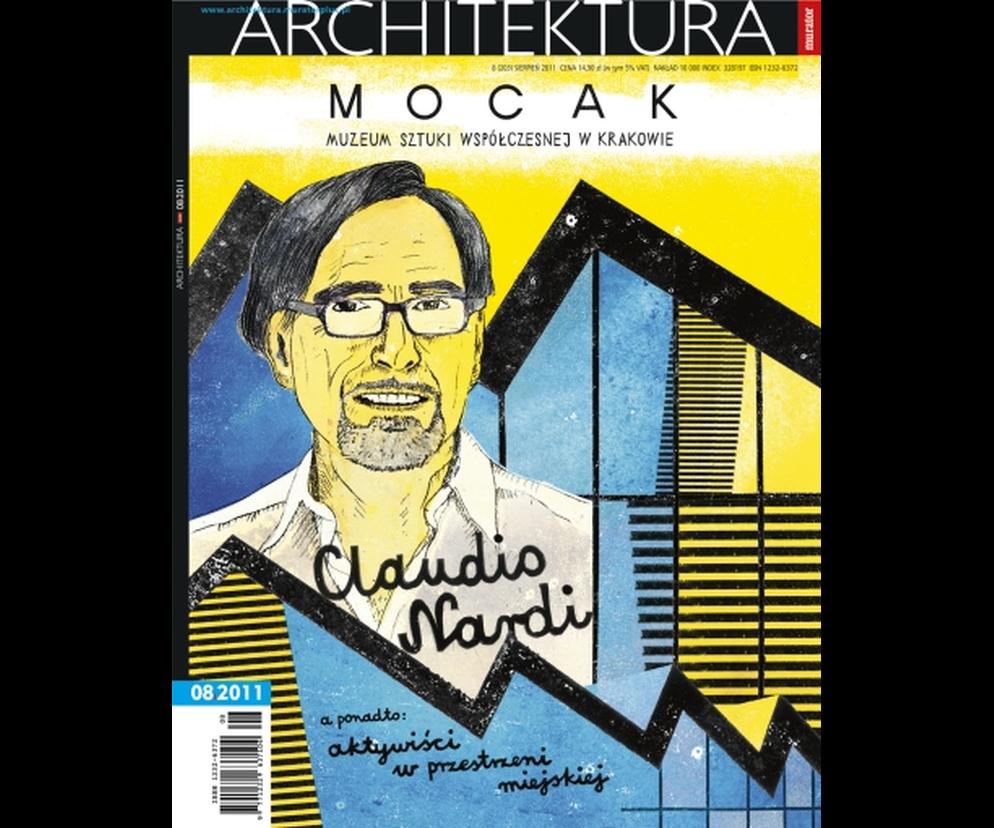 Okładka Miesięcznik Architektura 08/2011