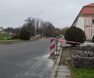 ulica Akademicka w remoncie