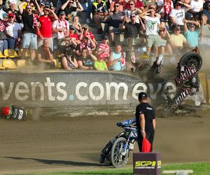 GP Polski w Gorzowie: Zderzenie Martina Vaculika i Kaia Huckenbecka