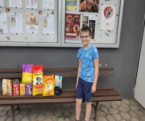 Za pieniądze z komunii Miłosz pomógł schronisku