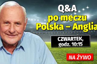 Jan Tomaszewski po meczu Polska – Anglia! Oglądaj transmisję na żywo