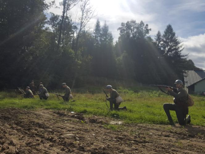 Inscenizacja Bitwy Warszawskiej w Gilowicach