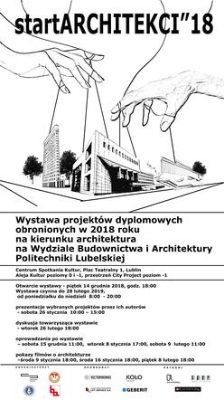 StartARCHITEKCI 2018 – najlepsze dyplomy z Lublina